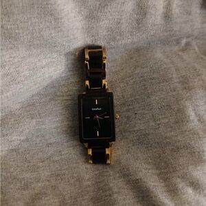 Black and Gold Women's Watch